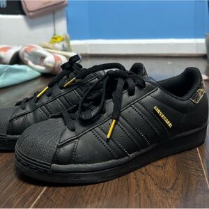 Adidas SuperStar Black & Gold
